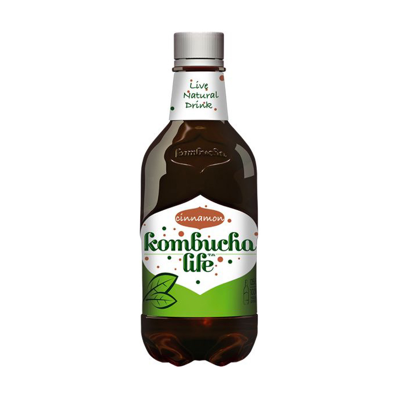 Kombucha Life cu scortisoara (500 ml), Kombucha Life Efarmacie.ro