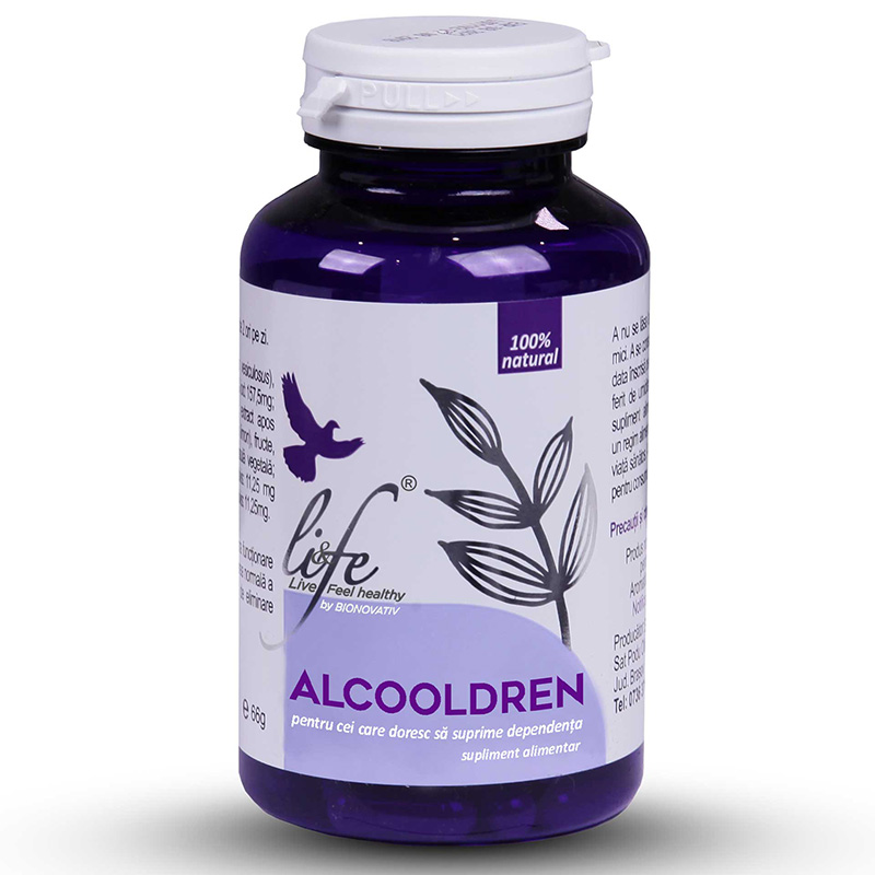 Alcooldren (120 capsule), Life Bio