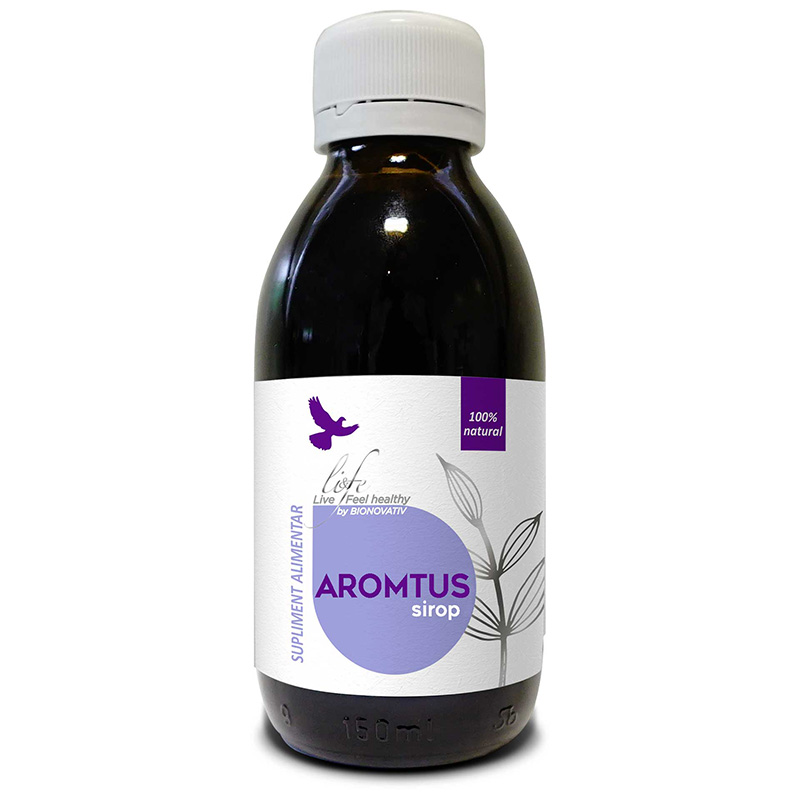 Aromtus sirop pentru adulti (150 ml), Life Bio Efarmacie.ro imagine noua