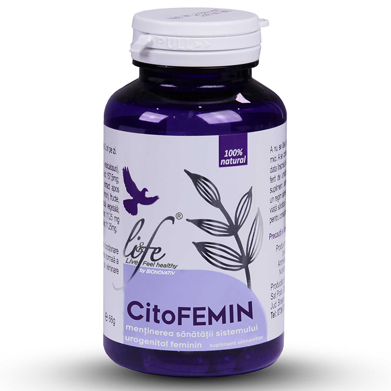 CitoFemin (120 capsule), Life Bio Efarmacie.ro