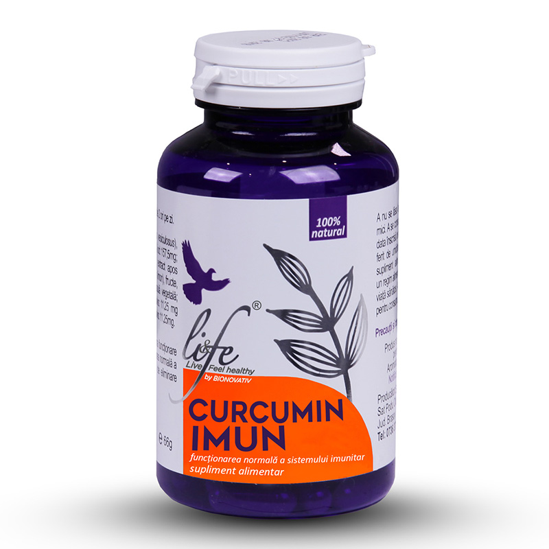 Curcumin Imun (60 capsule), Life Bio Efarmacie.ro