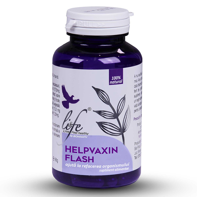 Helpvaxin Flash (60 capsule), Life Bio Efarmacie.ro imagine noua