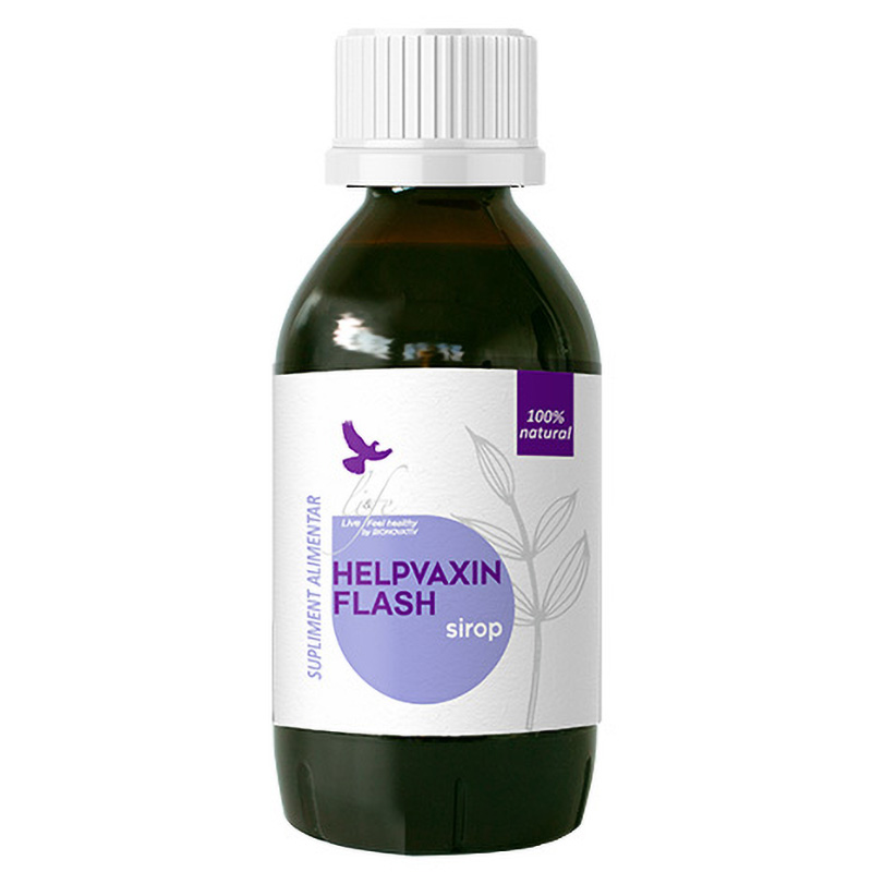 Helpvaxin Flash sirop (150 ml), Life Bio Efarmacie.ro imagine noua