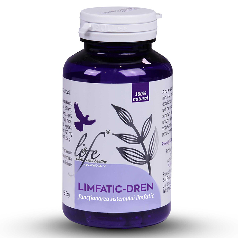 Limfatic-dren (Limfadren) (120 capsule), Life Bio Efarmacie.ro imagine noua