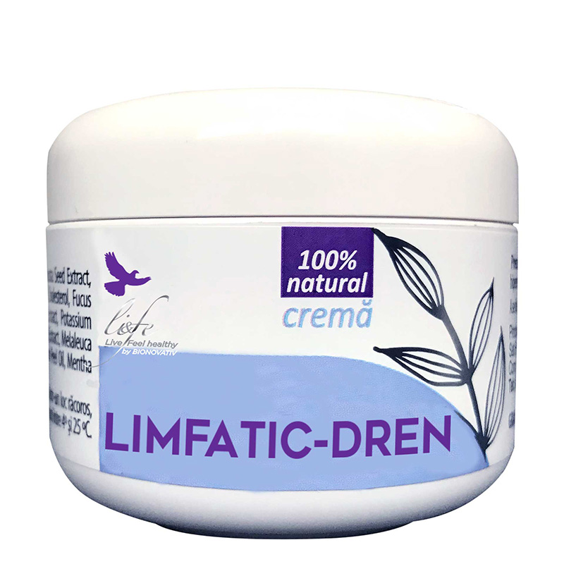 Limfatic-dren (Limfadren) crema (75 ml), Life Bio Efarmacie.ro