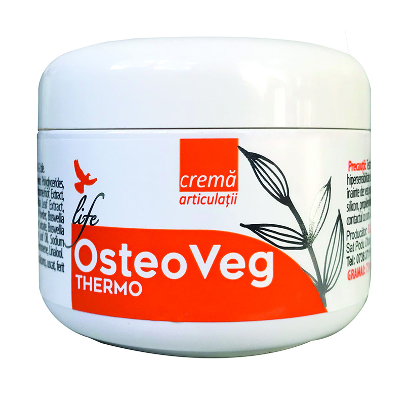 OsteoVeg Thermo crema (75 ml), Life Bio Efarmacie.ro imagine noua