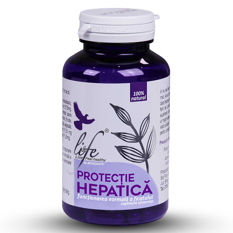 Protectie Hepatica (120 capsule), Life Bio Efarmacie.ro