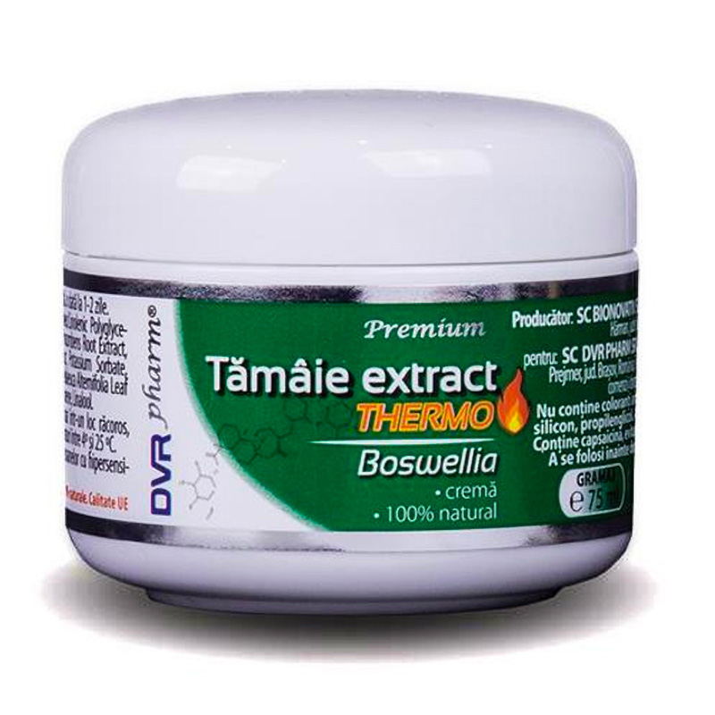 Tamaie extract thermo – Boswellia crema (75 ml), Life Bio Efarmacie.ro imagine noua
