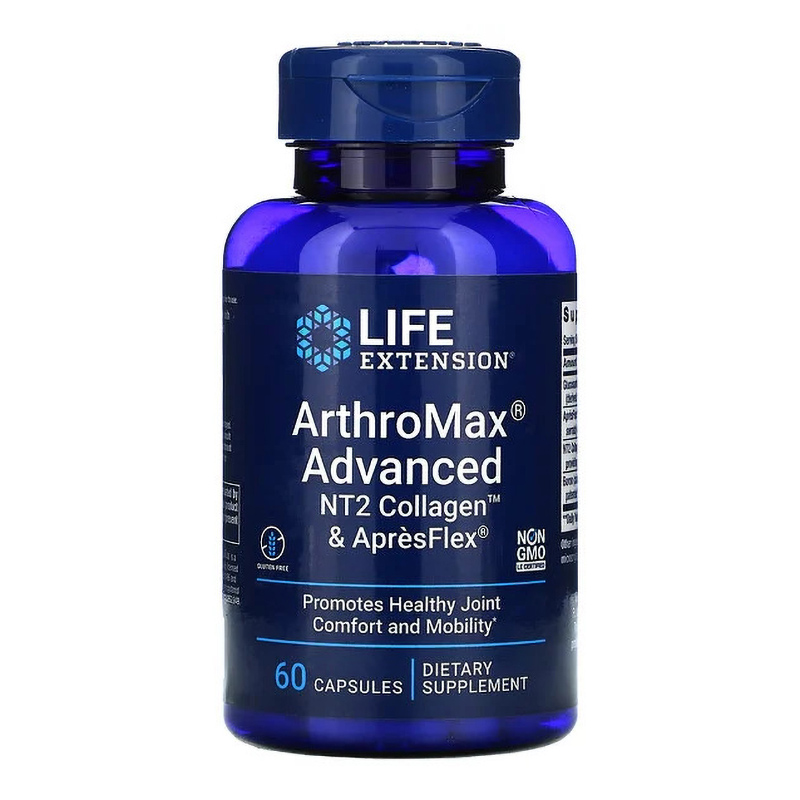 ArthroMax Advanced cu NT2 Collagen si ApresFlex (60 capsule), LifeExtension Efarmacie.ro imagine noua