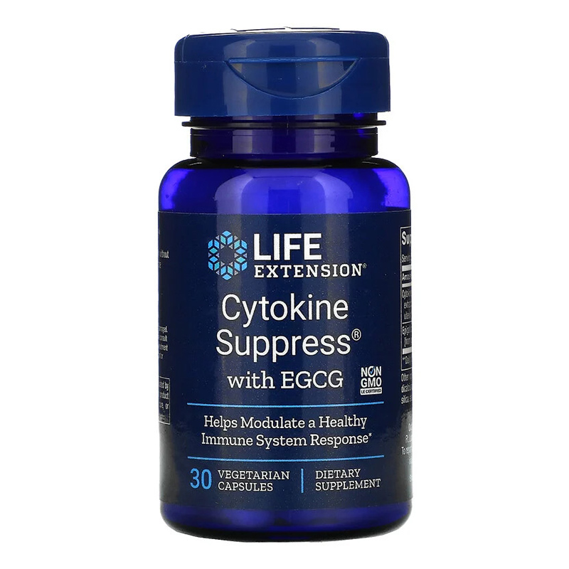 Cytokine Suppress with EGCG (30 capsule), LifeExtension