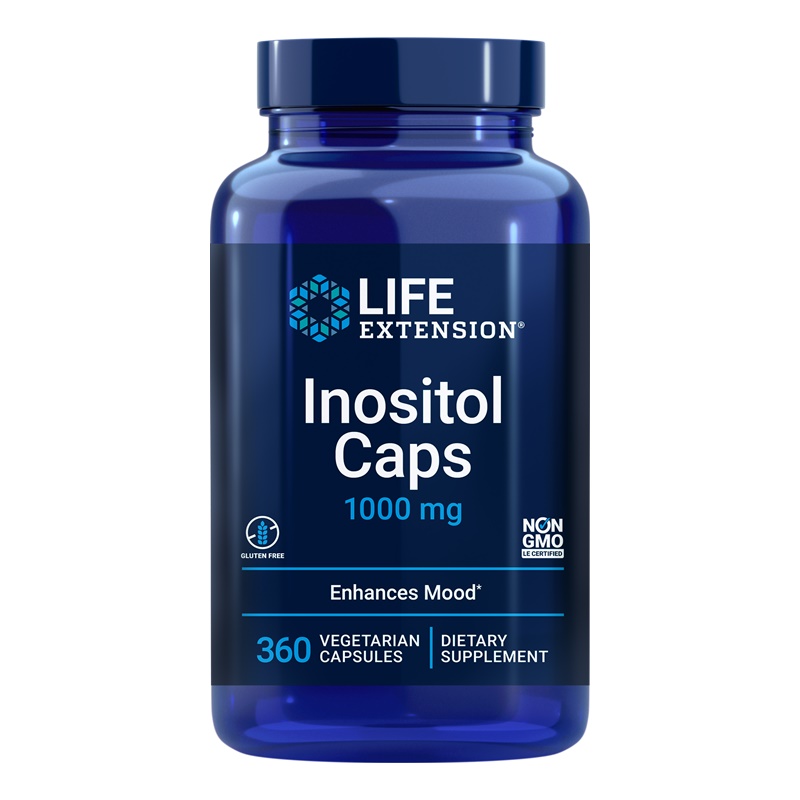 Inozitol 1000 mg (360 capsule), LifeExtension Efarmacie.ro imagine 2022