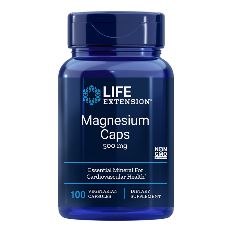 Magneziu 500 mg (100 capsule), LifeExtension Efarmacie.ro imagine noua