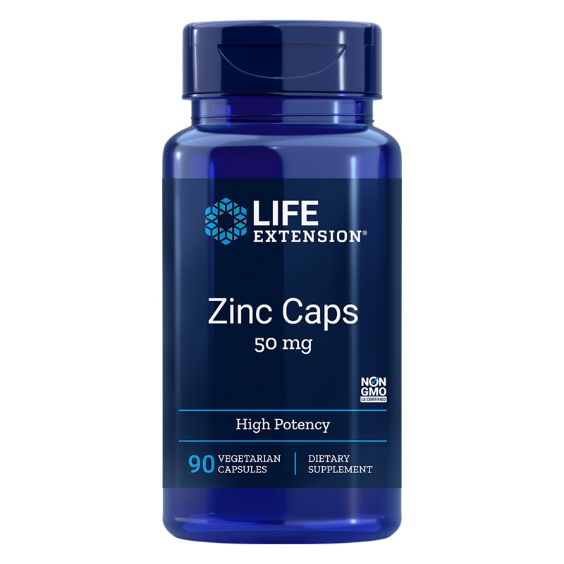 Zinc 50 mg (90 capsule), LifeExtension Efarmacie.ro imagine noua