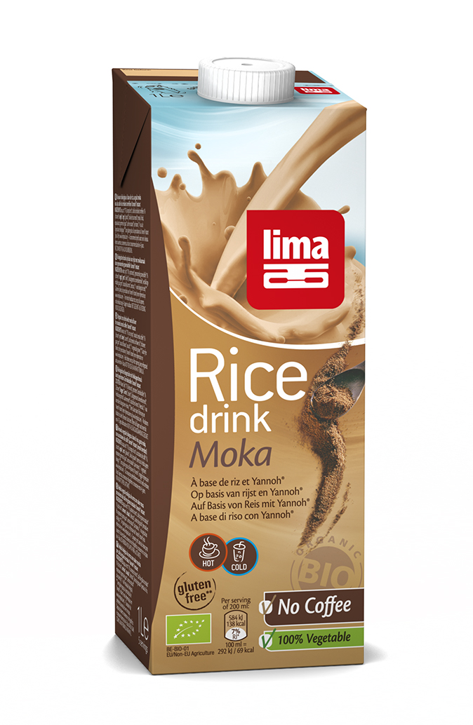 Lapte de orez moka bio (1 litru), Lima