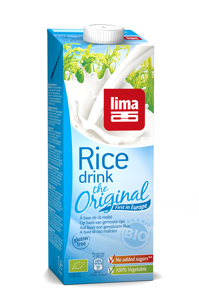 Lapte de orez Original bio (1 litru), Lima