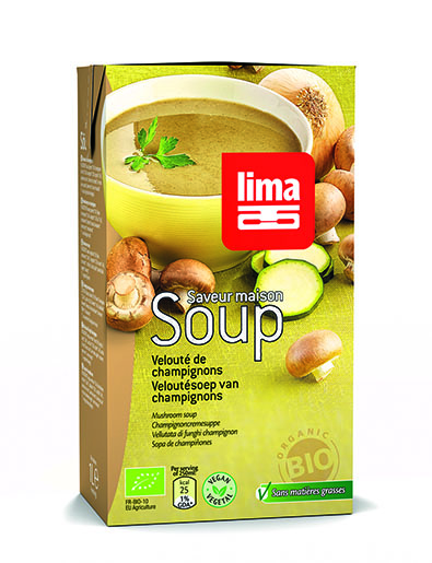 Supa crema de ciuperci bio (1 litru), Lima Efarmacie.ro imagine noua