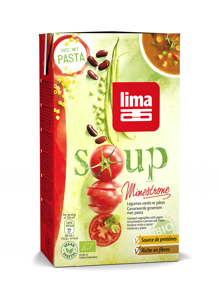 Supa minestrone bio (1 litru), Lima