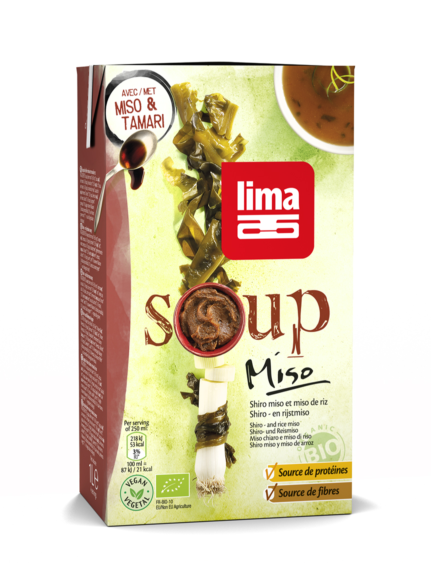 Supa traditionala Miso bio (1 litru), Lima Efarmacie.ro imagine noua