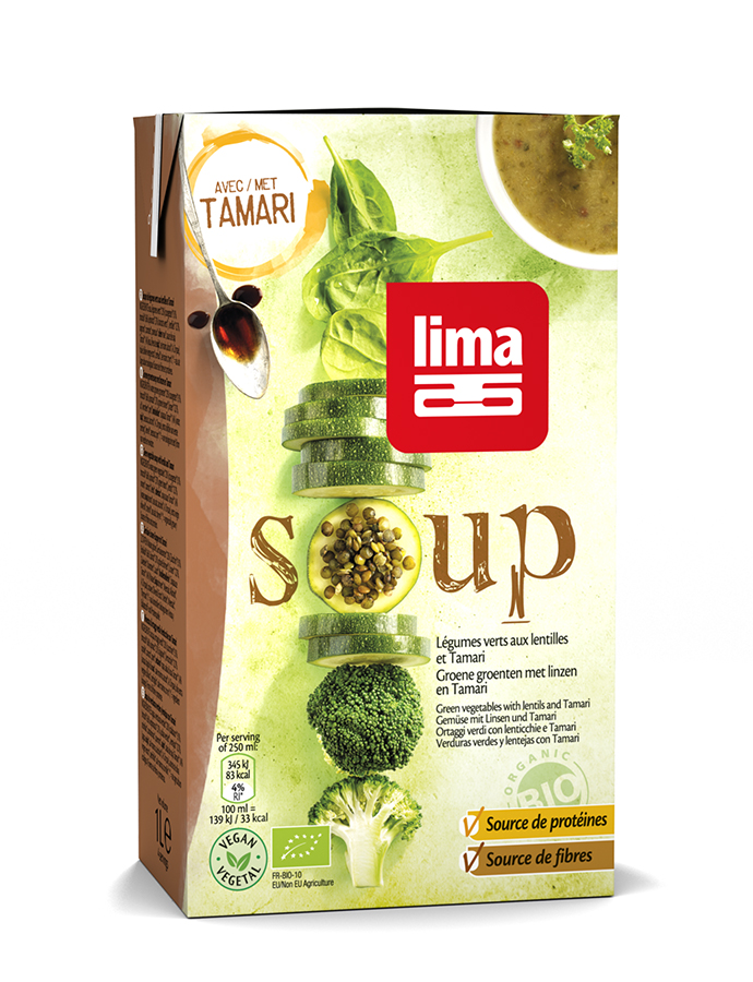 Supa de linte cu Tamari bio (1 litru), Lima Efarmacie.ro imagine noua