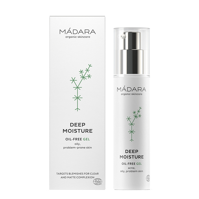 Deep Moisture Gel hidratant intensiv oil-free (50 ml), Madara