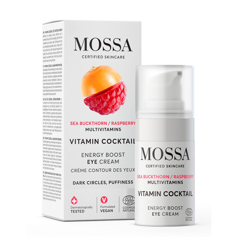 Vitamin Cocktail Energy Boost Crema anticearcan pentru ochi (15 ml), Mossa