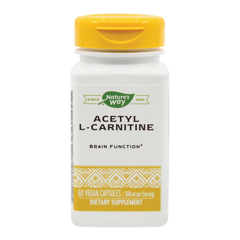 Acetyl L-Carnitine (60 capsule), Nature’s Way Efarmacie.ro
