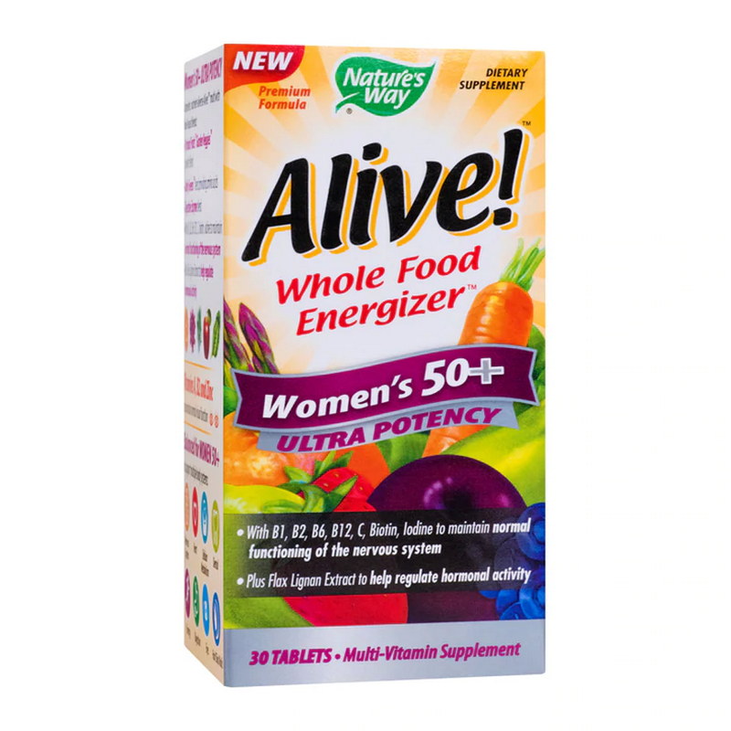 Alive! Women’s 50+ Ultra (30 tablete), Nature’s Way Efarmacie.ro