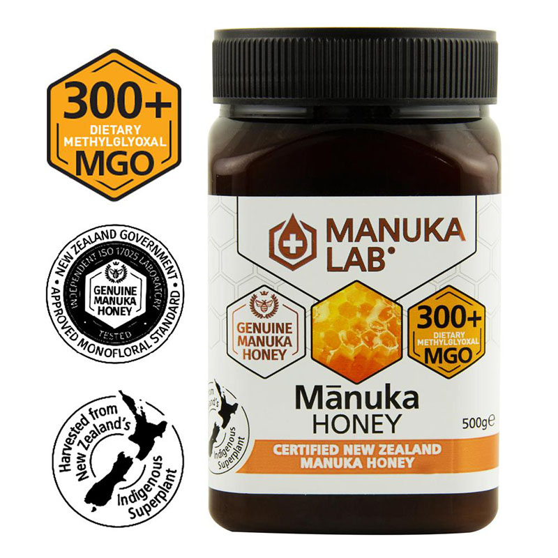 Miere de Manuka Lab MGO 300+ Noua Zeelanda (500 grame), New Zealand Manuka Group Efarmacie.ro