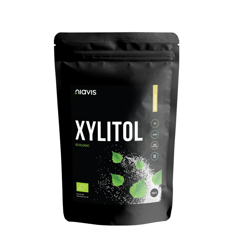 Xylitol pulbere ecologica/BIO (250 grame), Niavis