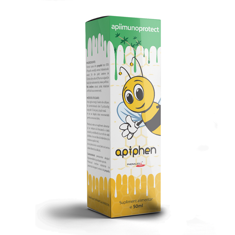 Apiphen apiimunoprotect (50 ml), Phenalex Efarmacie.ro