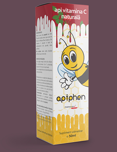 Apiphen Api Vitamina C Naturala (50 ml), Phenalex