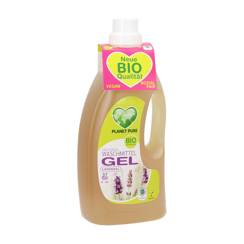 Detergent gel bio de rufe – lavanda (1.5 litri), Planet Pure Efarmacie.ro