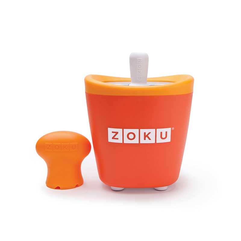 Dispozitiv pentru preparare inghetata 1 incinta Zoku ZK110 portocaliu Efarmacie.ro