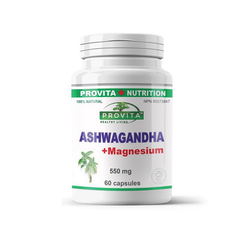 Ashwagandha cu magneziu (60 capsule), Provita Nutrition