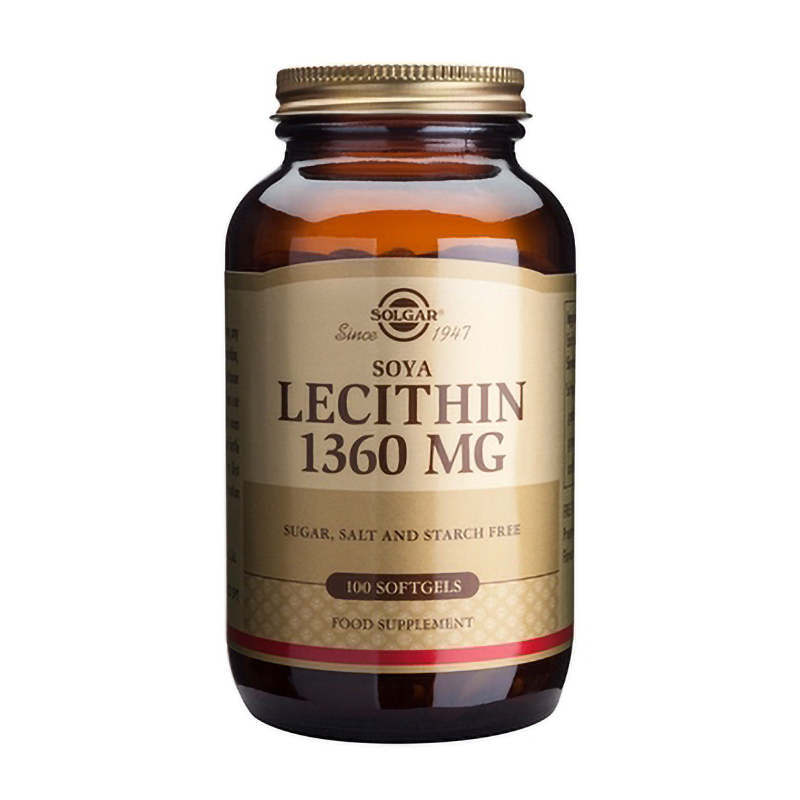 Lecithin 1360mg (100 capsule), Solgar