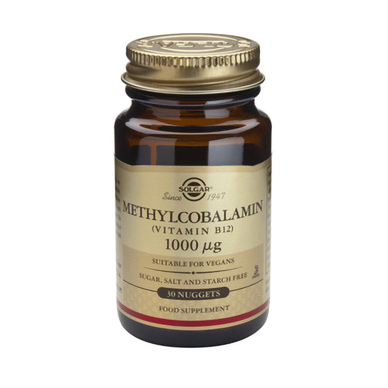 Methylcobalamin (Vitamin B-12) 1000g (30 tablete), Solgar