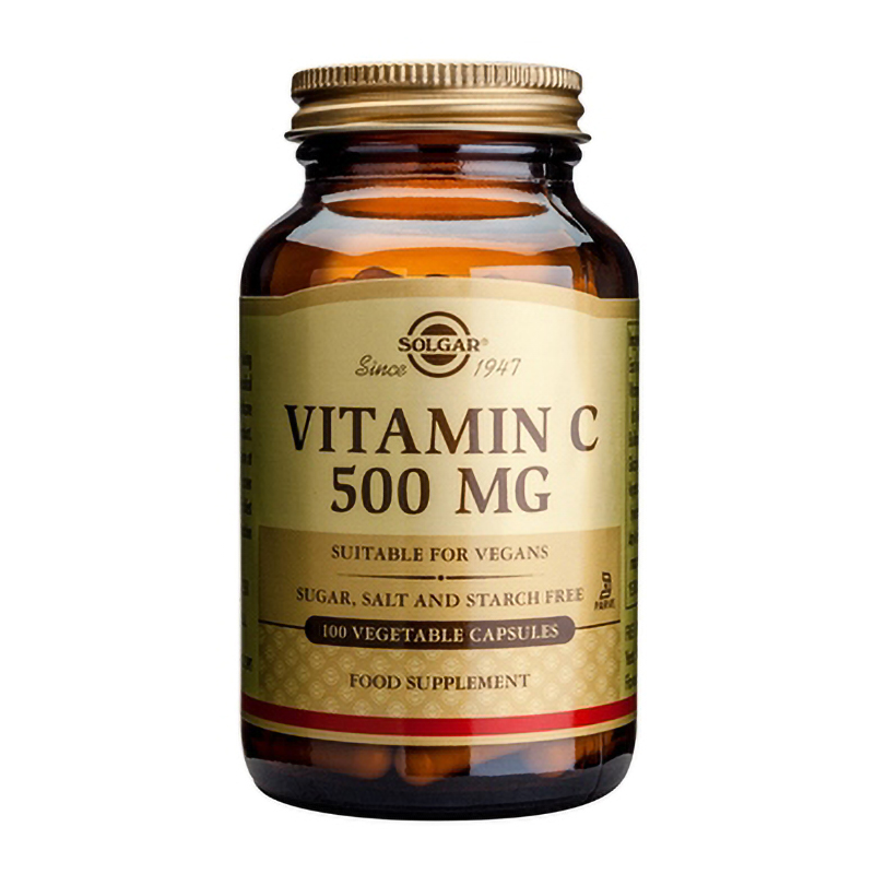 Vitamin C 500mg (100 capsule), Solgar