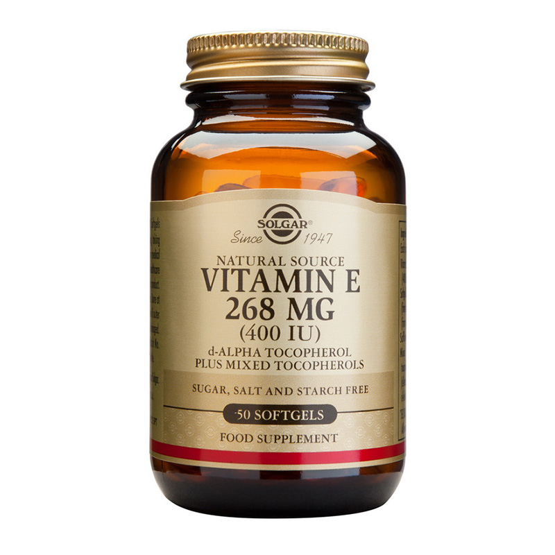 Vitamin E 400IU (50 capsule), Solgar
