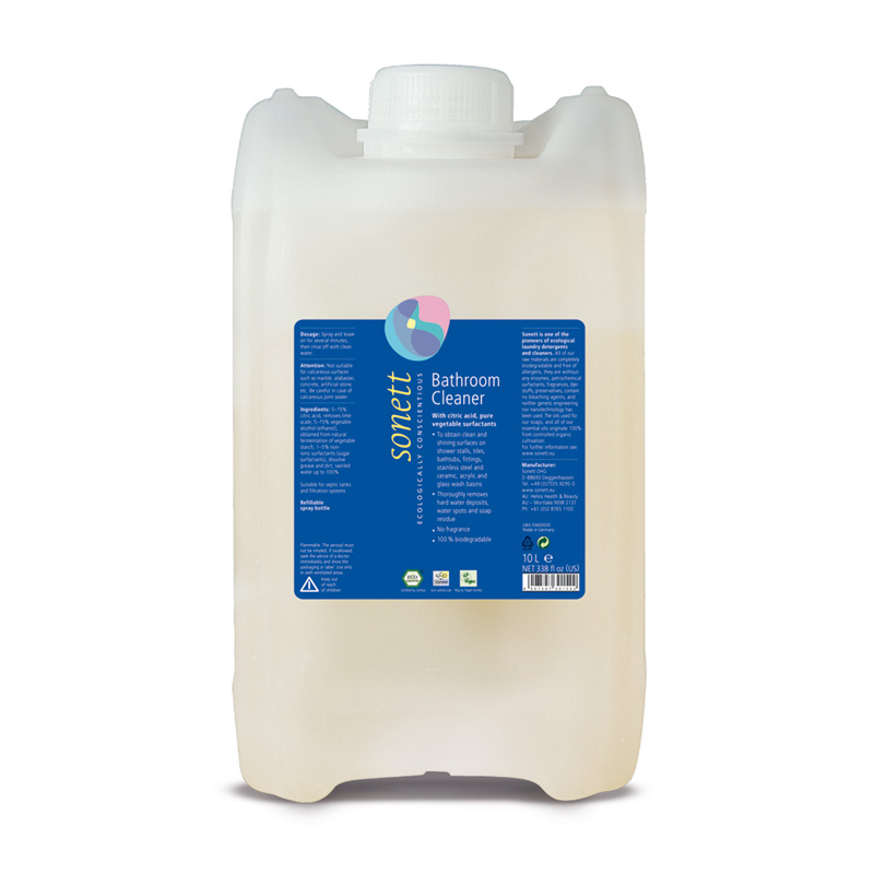 Detergent ecologic pentru baie (10 litri), Sonett Efarmacie.ro imagine noua