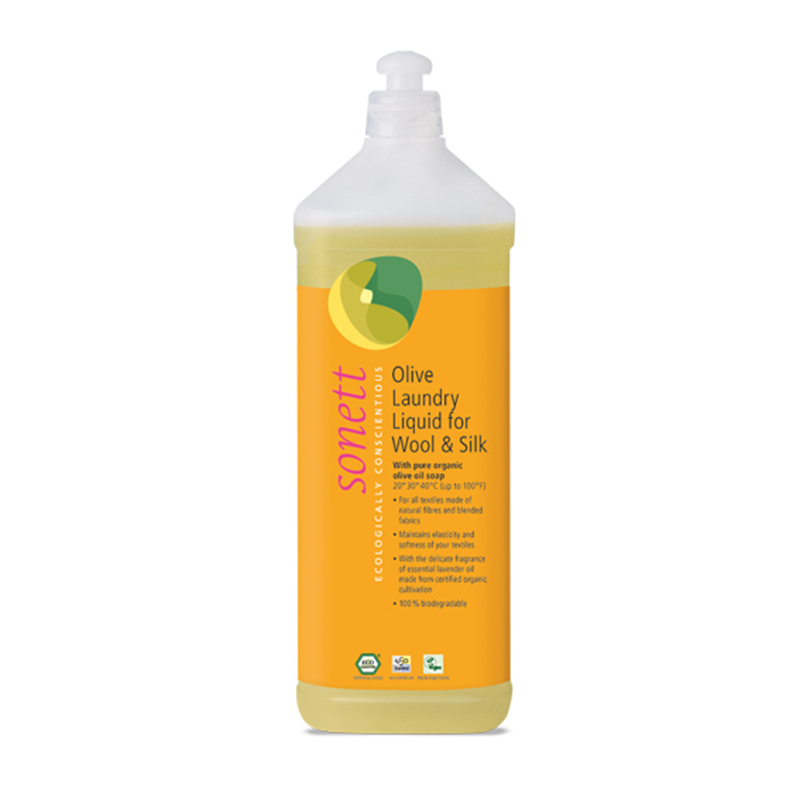 Detergent ecologic lichid pentru lana si matase (1 litru), Sonett Efarmacie.ro