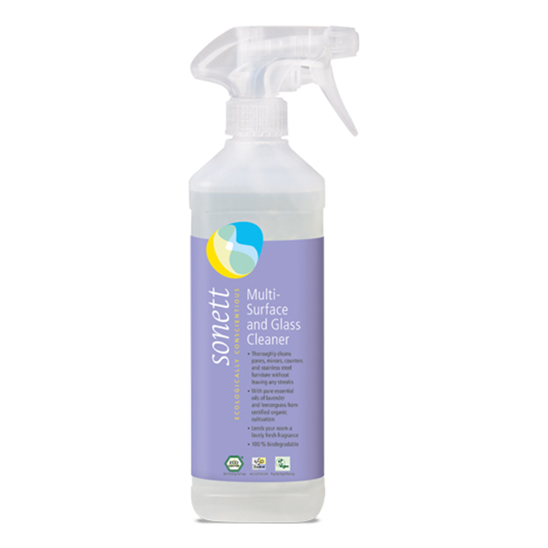 Detergent ecologic pentru sticla si alte suprafete (500 ml), Sonett Efarmacie.ro