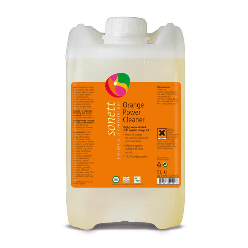 Detergent ecologic universal concentrat cu ulei de portocale (5 litri), Sonett Efarmacie.ro