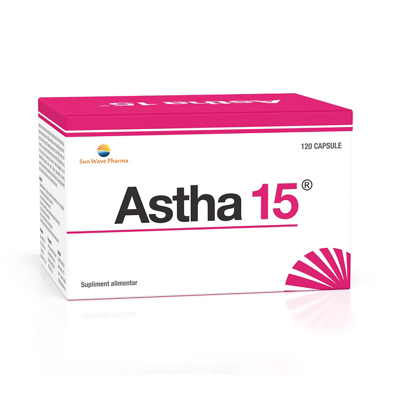 Astha 15 (120 capsule), Sun Wave Pharma