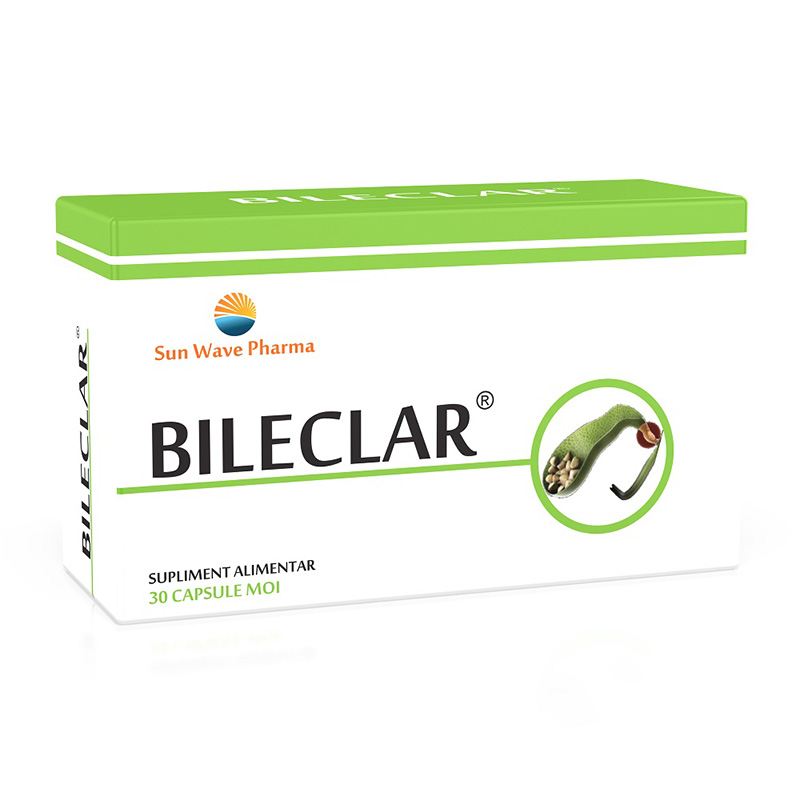 Bileclar (30 capsule), Sun Wave Pharma Efarmacie.ro