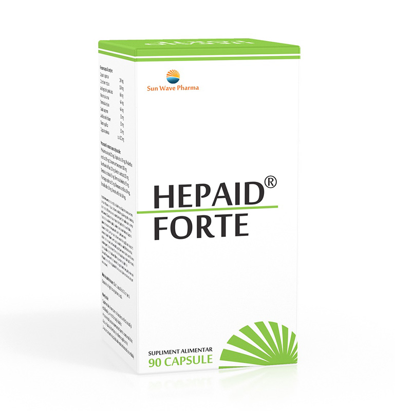 Hepaid Forte (90 capsule), Sun Wave Pharma Efarmacie.ro
