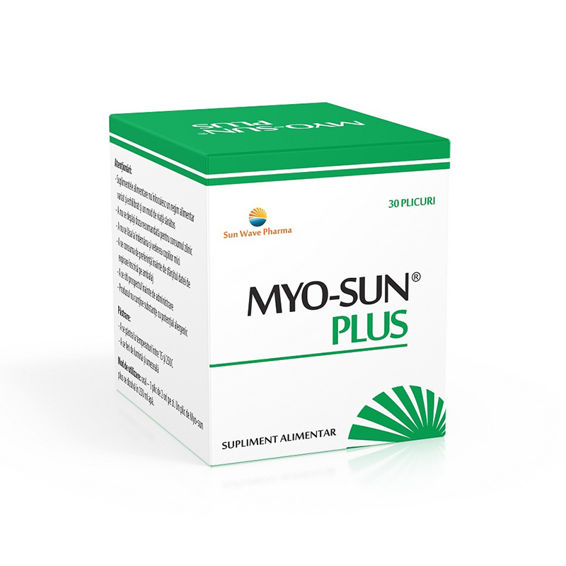 Myo-Sun Plus (30 plicuri), Sun Wave Pharma Efarmacie.ro imagine noua