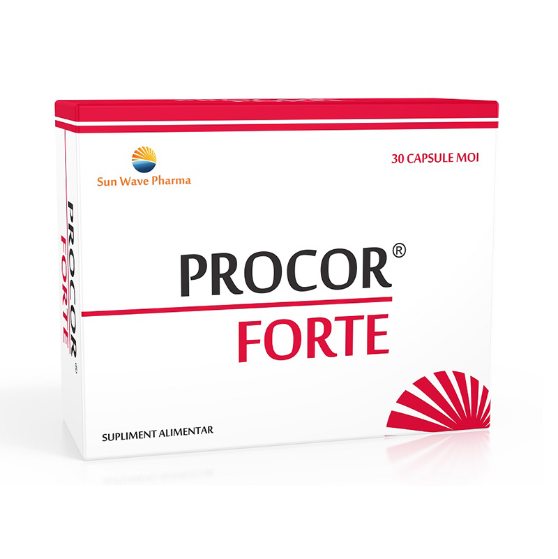 Procor Forte (30 capsule), Sun Wave Pharma