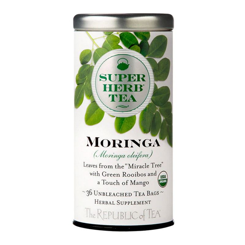 Moringa SuperHerb Tea (36 plicuri), The Republic of Tea Efarmacie.ro