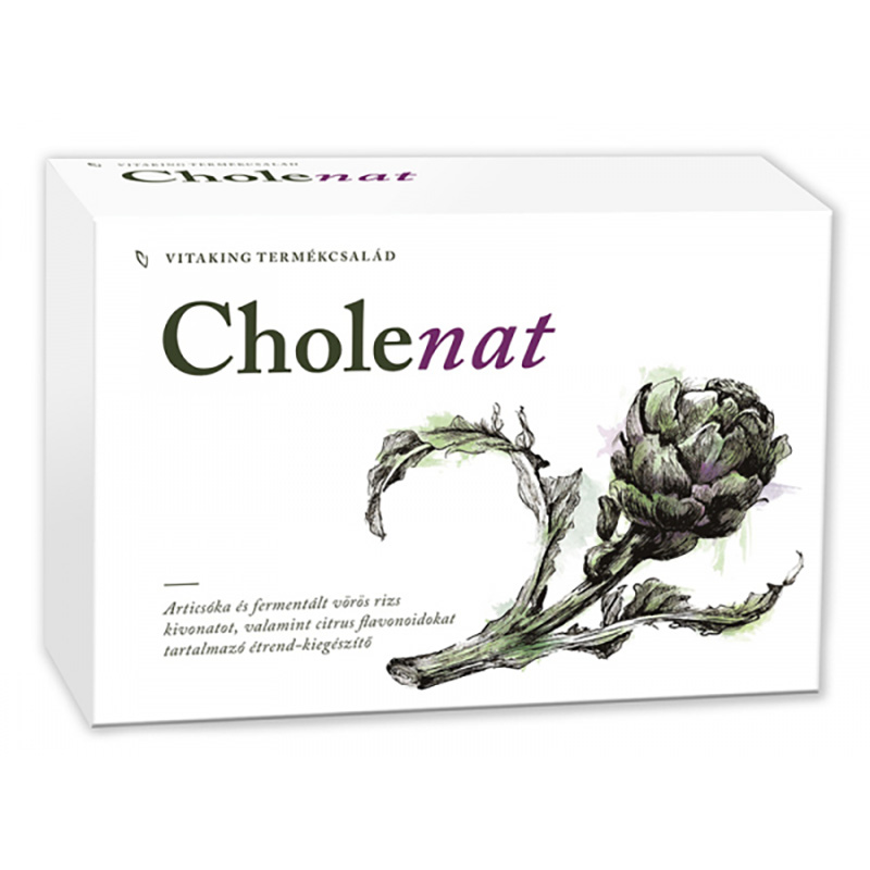 Cholenat anticolesterol complex forte (60 comprimate), Vitaking Efarmacie.ro imagine 2022