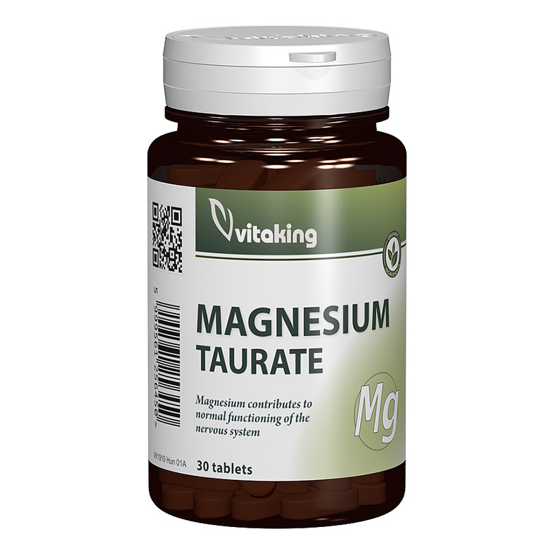 Taurat de magneziu (30 comprimate), Vitaking